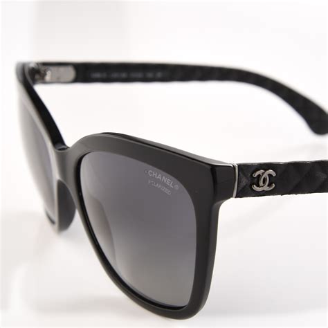 chanel 5288q black sunglasses